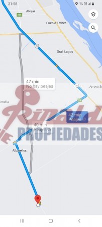 Terreno Coronel Bogado 13,75x50m2